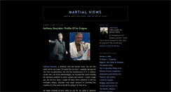 Desktop Screenshot of martialviews.com